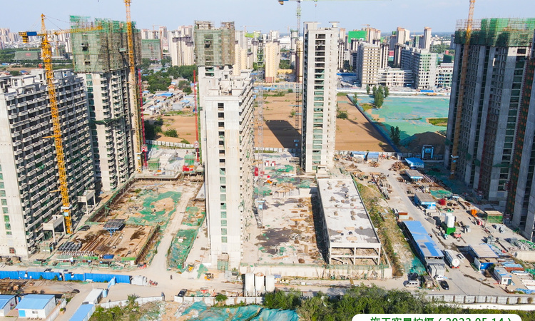 泰华·丽景福苑尚园施工进度图