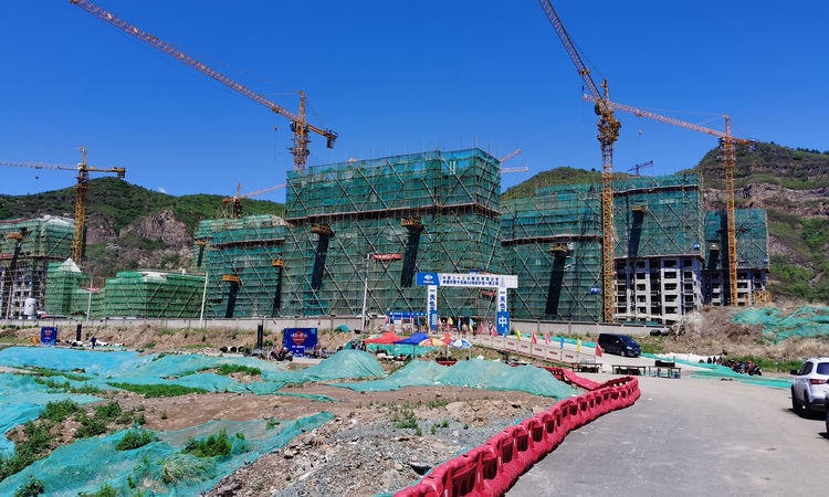 方恒辰熙半岛施工进度图