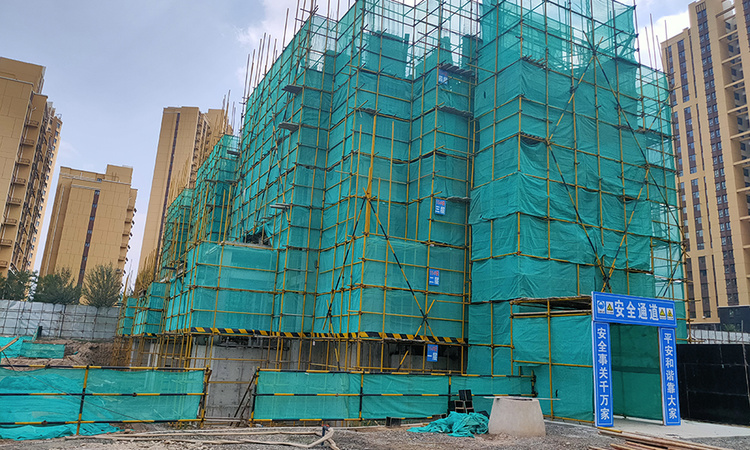 庆丰御锦湾Ⅱ期施工进度图