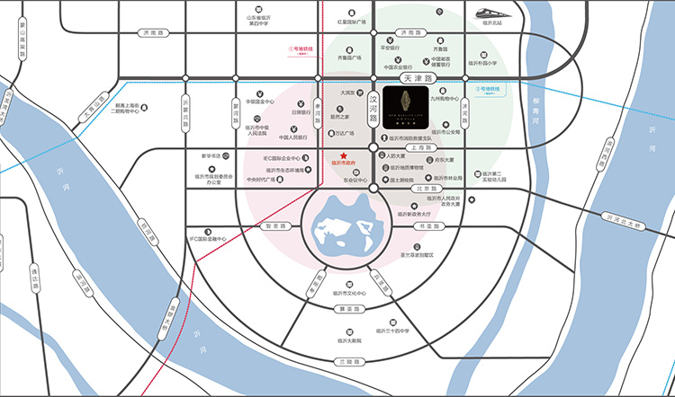 云澍交通图