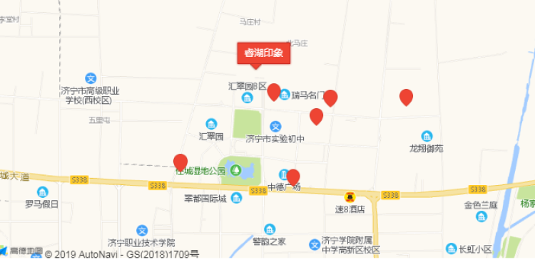 睿湖印象交通图