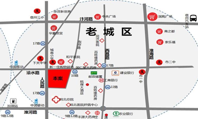 锦润·悦府交通图