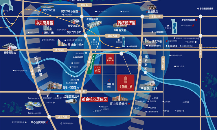 东海·龙韵一品交通图