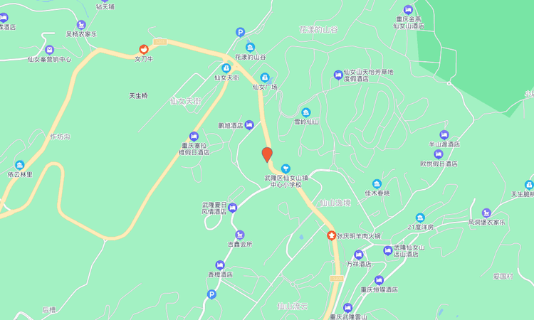隆峻·仙屿山交通图