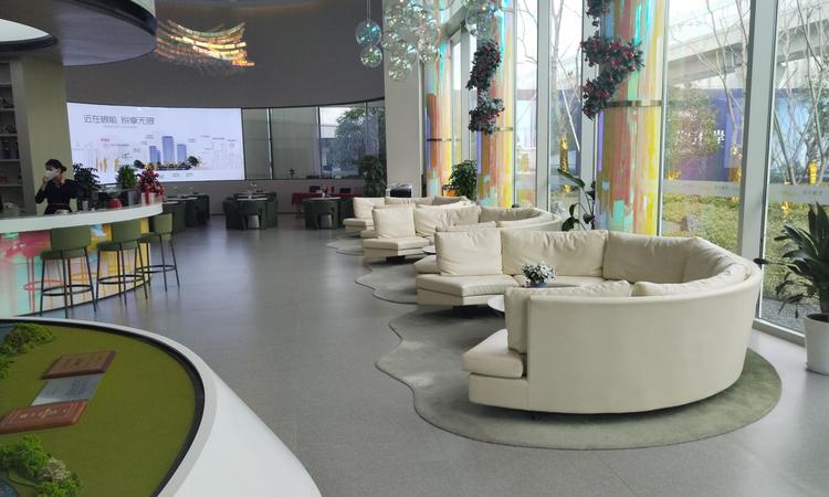 悦澜天地实景图