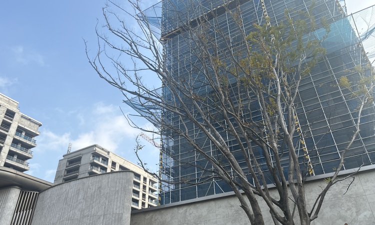 璀璨映澜施工进度图