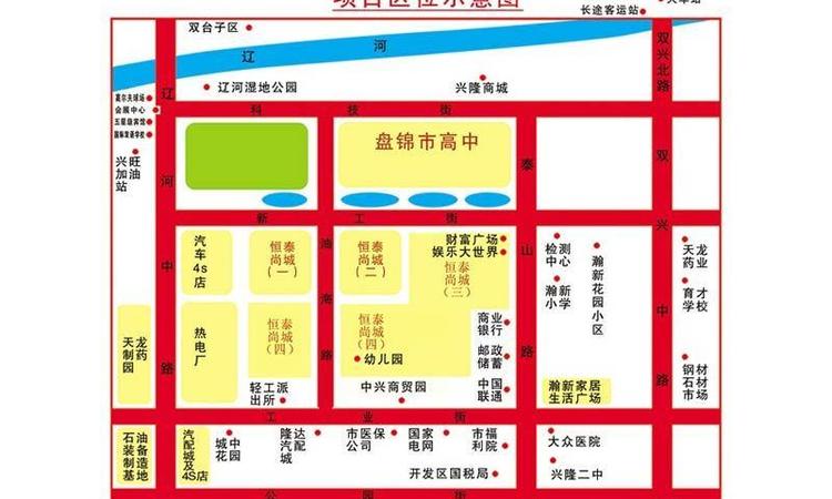 恒泰·尚城交通图