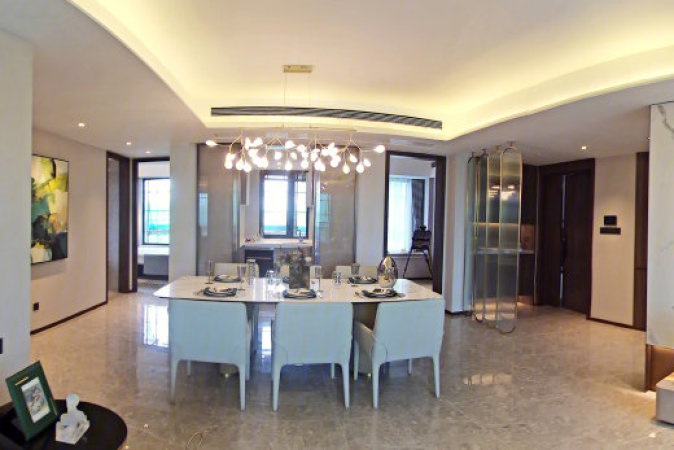 理想世纪金座样板间