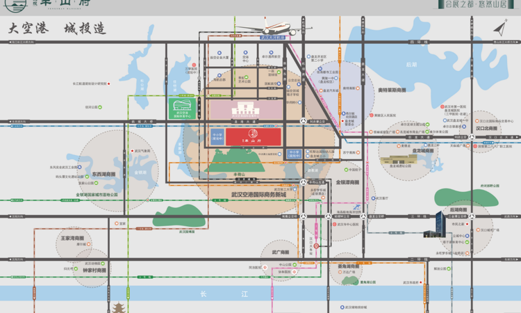 城投丰山府交通图