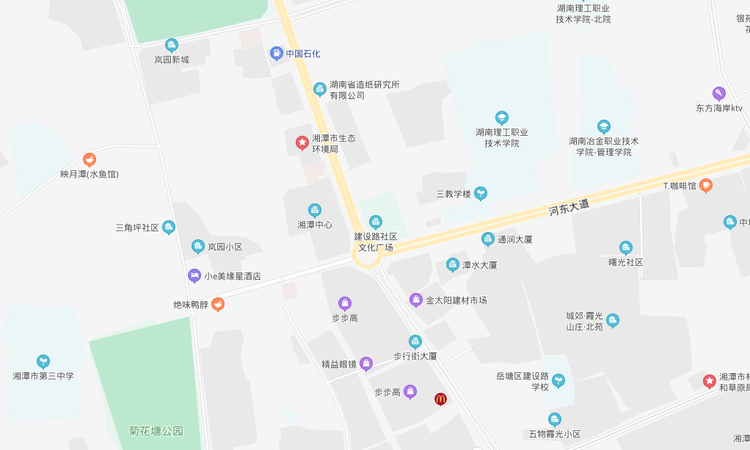 湘潭中心交通图