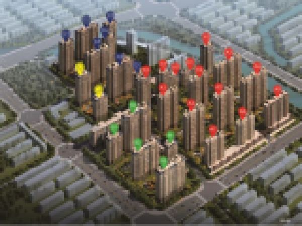 天悦府·东郡楼层平面图
