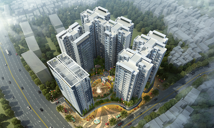 中金时代广场效果图