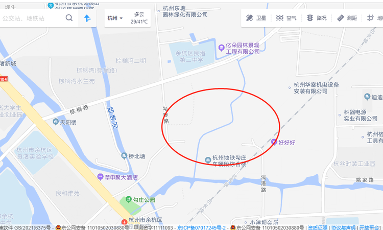 地铁越秀·星缦云渚交通图