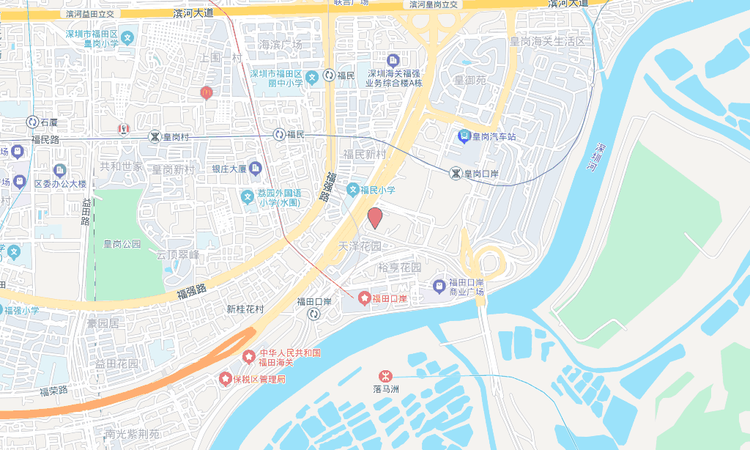 河套公馆交通图