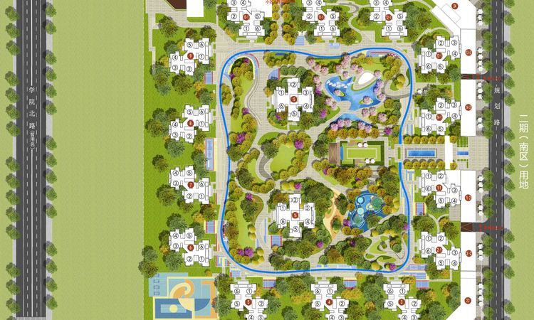 仁寿天府智慧城楼层平面图