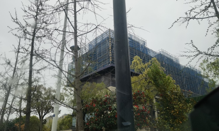 咏湖云庐施工进度图