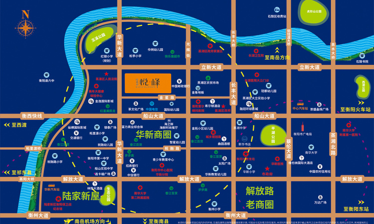 佳兆业·悦峰交通图
