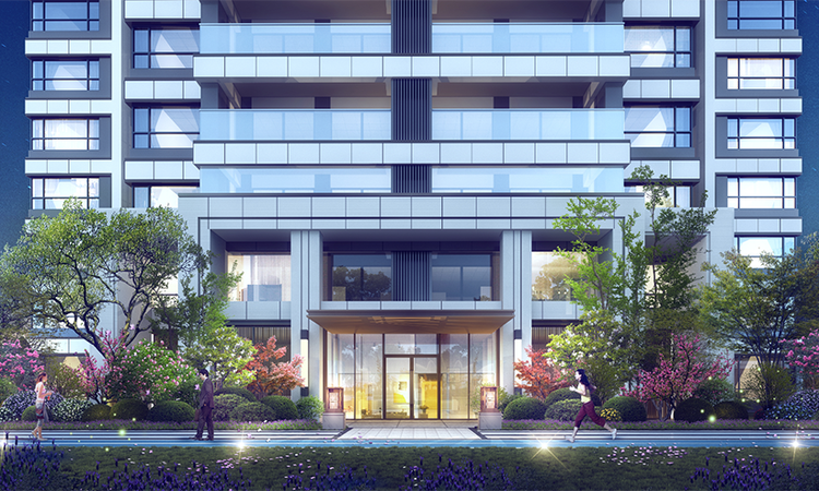 明信·水印长滩效果图