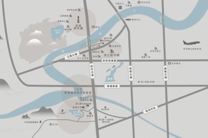 银泰仙女湖交通图