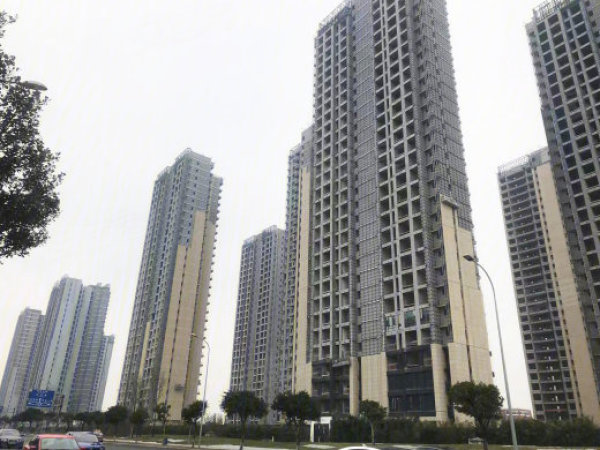 陆肖TOD麓鸣九天施工进度图