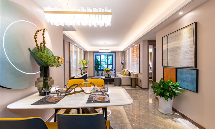 世茂璀璨倾城样板间