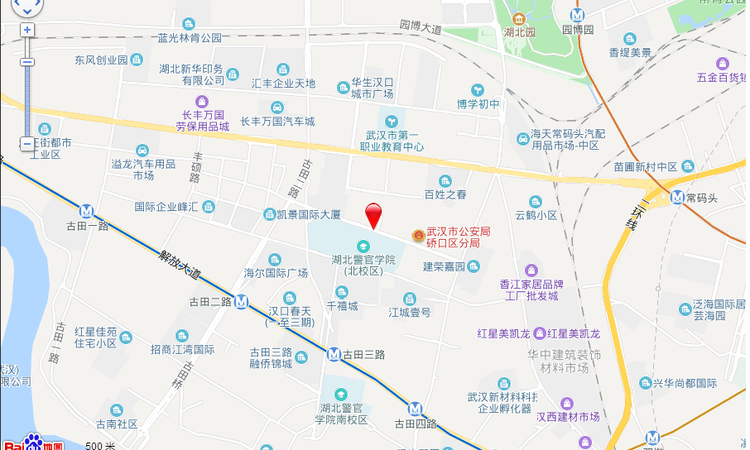武汉城建·汉樾台交通图