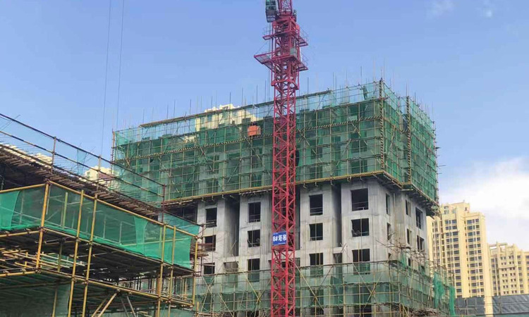 金城御景园施工进度图