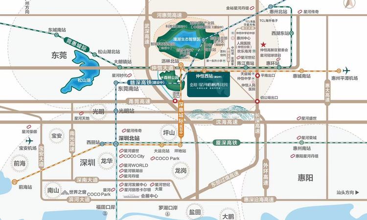 金裕星河梧桐湾交通图