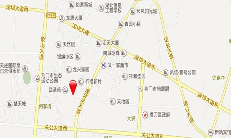 中央华府交通图