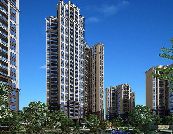 中嘉置业花园效果图