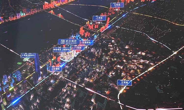 武汉瑞府交通图