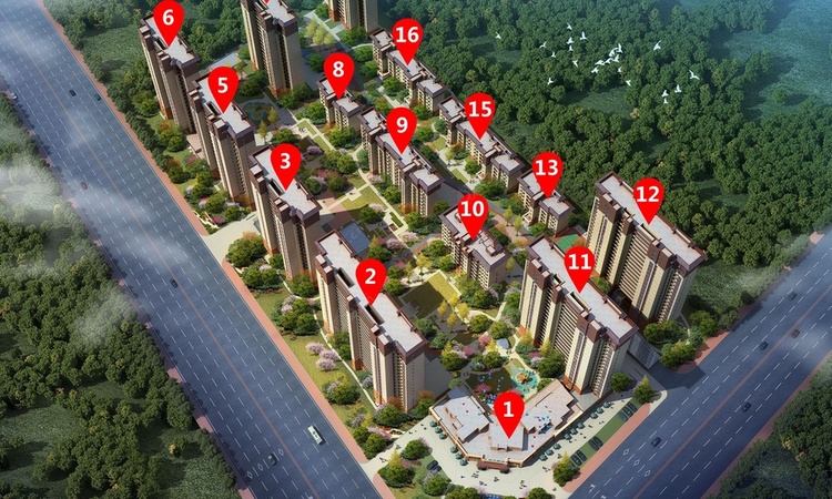 碧桂园 天麓效果图