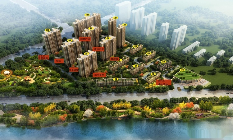 金域水岸效果图