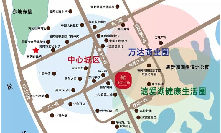 坤元广场交通图