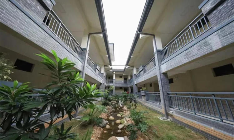 海南官塘学院小镇施工进度图