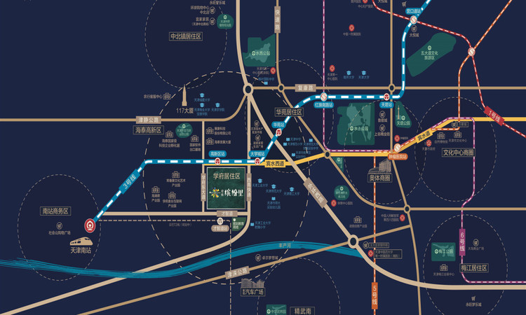 爱情缤纷里交通图