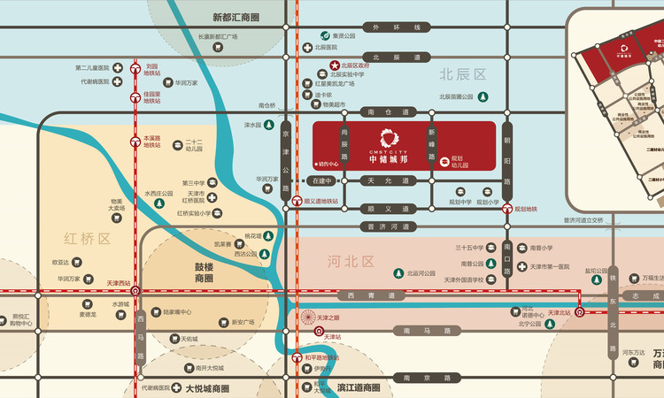 中储城邦交通图