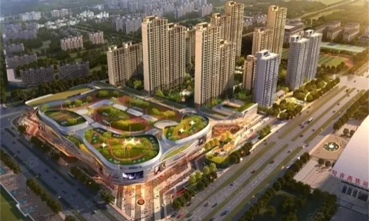 新城吾悦广场效果图