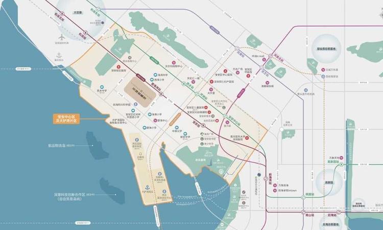 京地海樾府交通图