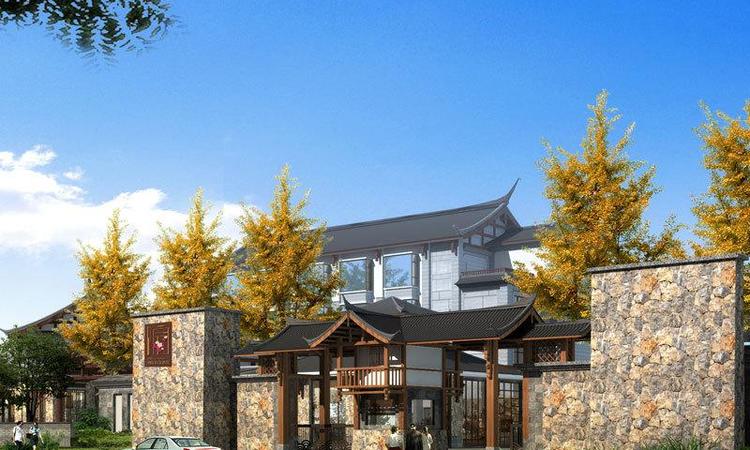 丽江别院效果图