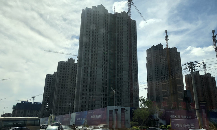 玫瑰湾·智园施工进度图