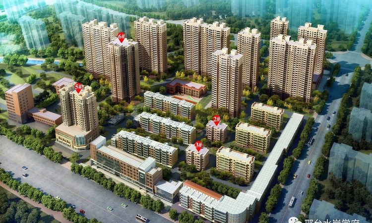 水岸学府效果图