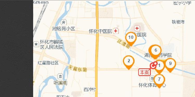 金时花园交通图