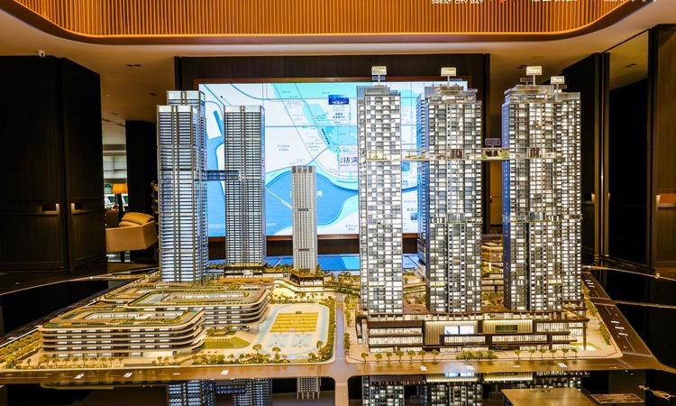 金地环湾城实景图