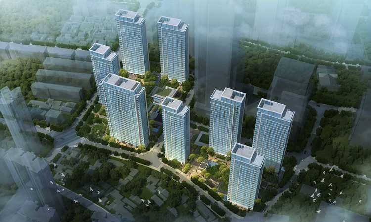 绿地外滩中心实景图