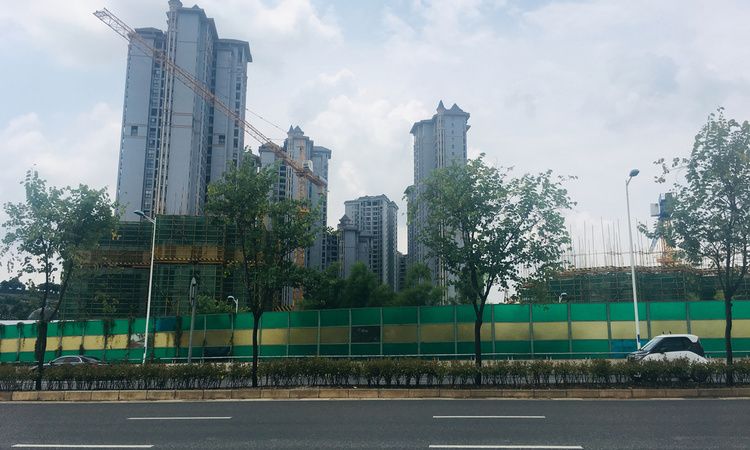 汉军冠江台施工进度图