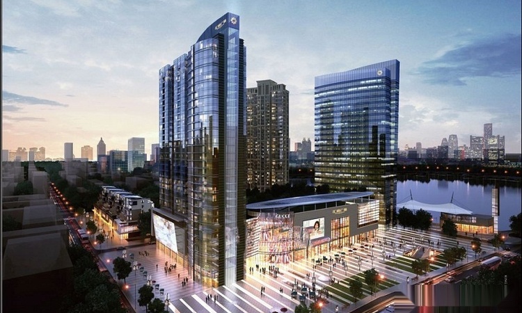 汇峰广场效果图