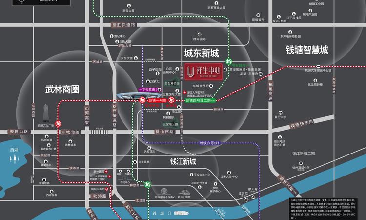 祥生中心交通图