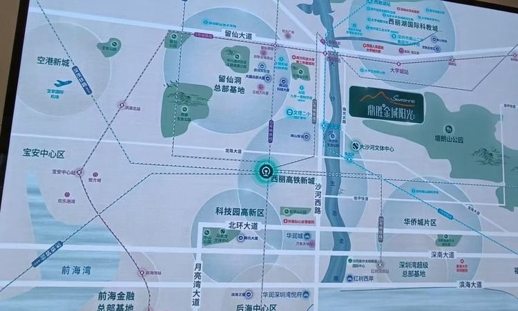 鼎胜金域阳光交通图