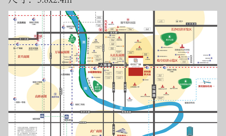 中交广场交通图